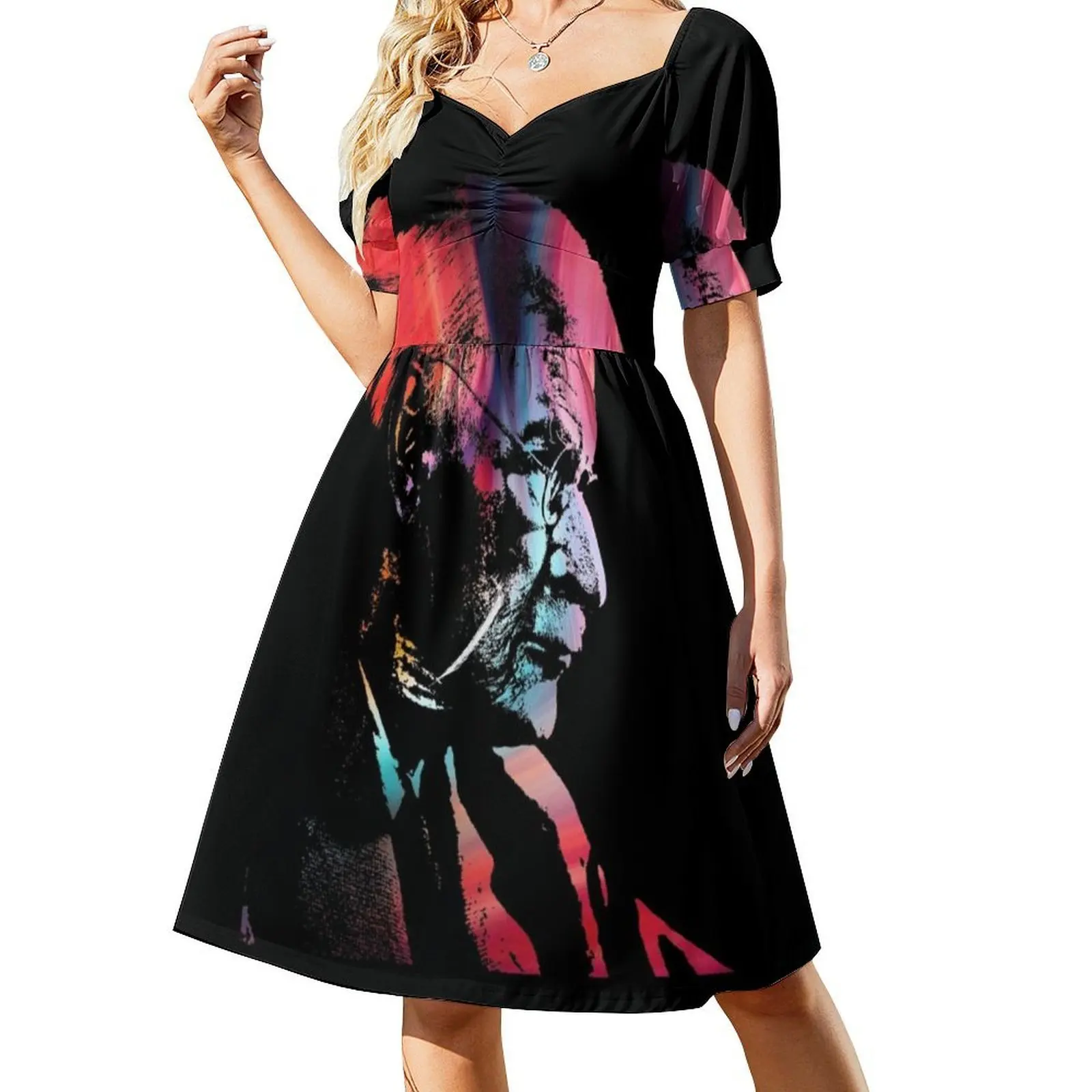 فستان كارل غوستاف جونغ الأنيق للحفلات للنساء على شكل حرف A مع خيارات قصيرة/طويلة/بدون أكمام كارل غوستاف جونغ جيان #2