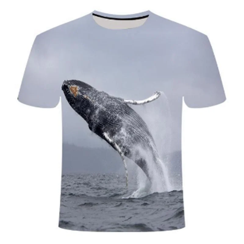 2022 Men\'s Fishing T-shirt Trendy Summer Fish Outdoor T-shirt Men 3D Cool Printed Fishing Men\'s Short Top Casual