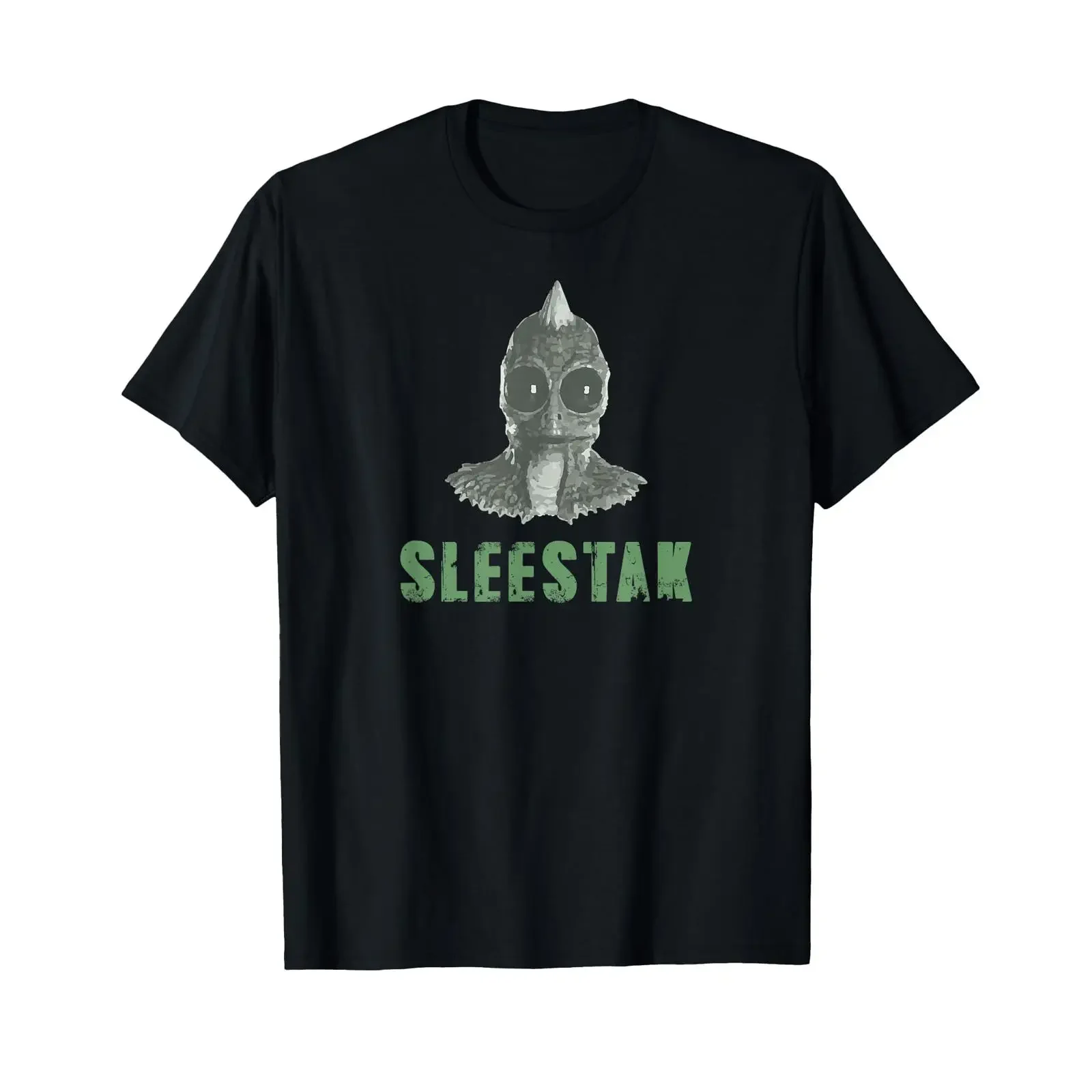 Sleestak T Shirt Distressed Vintage Stylized vintage Washed Comfortable Slightly homme Stylish Soft graphic designer clothes