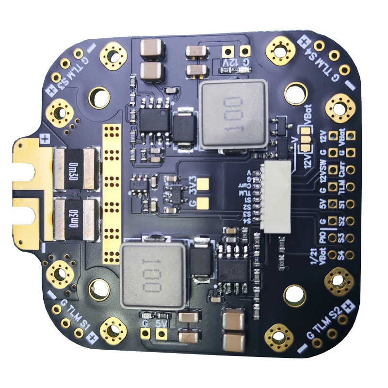 

1PCS DC 6-60V 2-12S Power Distribution Board FPV Drone PDB BEC 3.3V Output Built-in Voltage Divider for XClass Quadcopters
