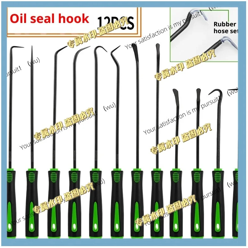 4-12 Pcs Precision Car Oil Seal Screwdriver Set O-Ring Gasket Puller Removal Tool Pick Hook Durable Tool