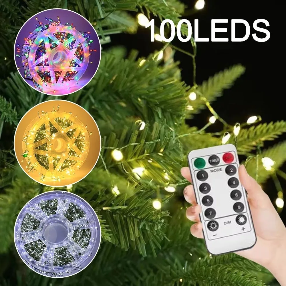 100Leds Cluster Fir…