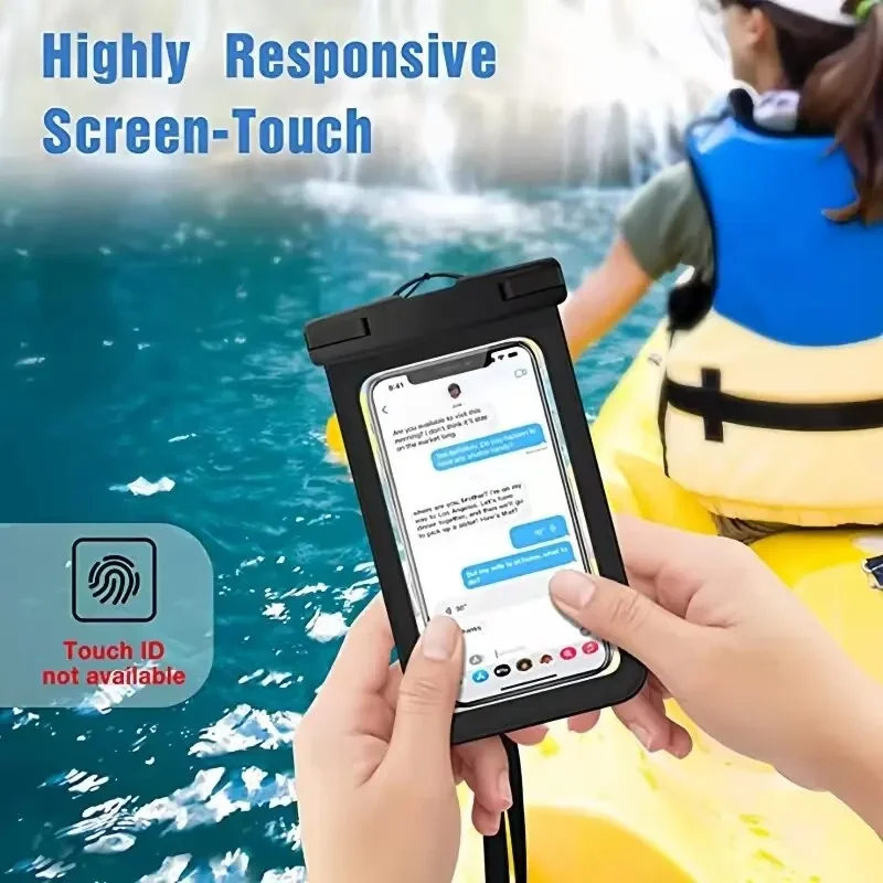 Floating Airbag Waterproof Swim Bag Phone Case For iPhone 11 12 13 14 Pro Max Samsung S23 S22 Xiaomi 13 Huawei P30 20 Lite Cover