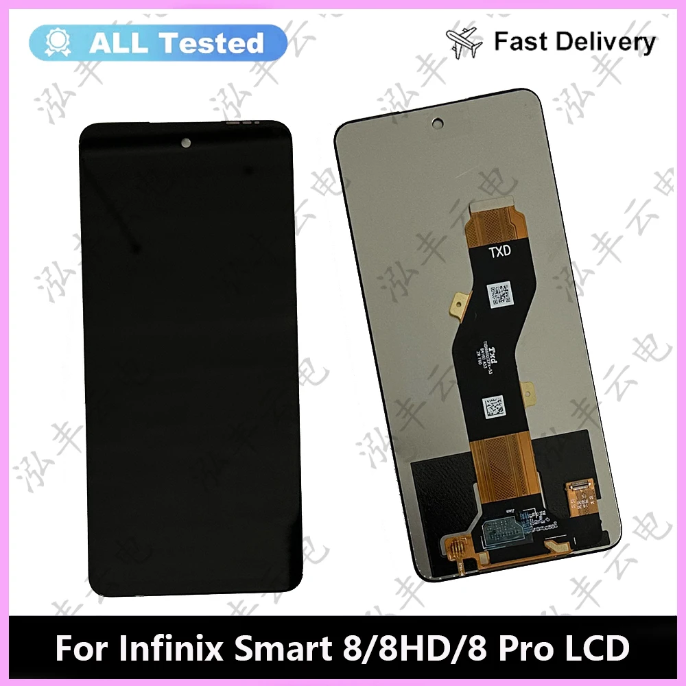 

For Infinix Smart 8 Pro X6525B LCD Screen Display Touch Screen Assembly X6525 Infinix Smart 8 Plus Smart 8HD LCD Parts