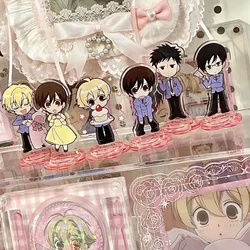 Ouran Koukou Host Club Anime Goods Fujioka Haruhi Mini Acrylic Stand Suou Tamaki Figure Display Collection Desk Decor Ornament