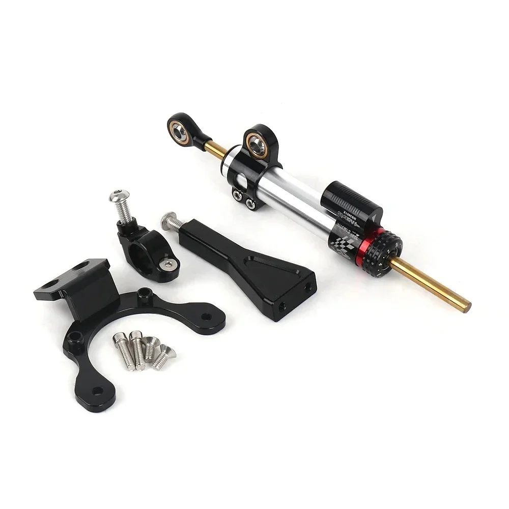 สําหรับKAWASAKI Z900 Z900 Z 900 2020-2023 2024 พวงมาลัยรถจักรยานยนต์Damper Bracket Stabilizerชุดติดตั้งอลูมิเนียม