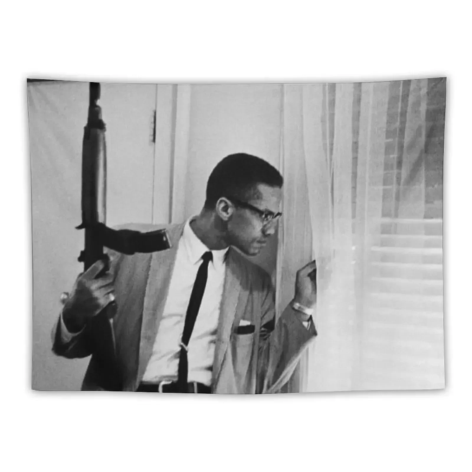 

Malcolm With Gun Tapestry Wall Decoration Home Decorating Tapestry
