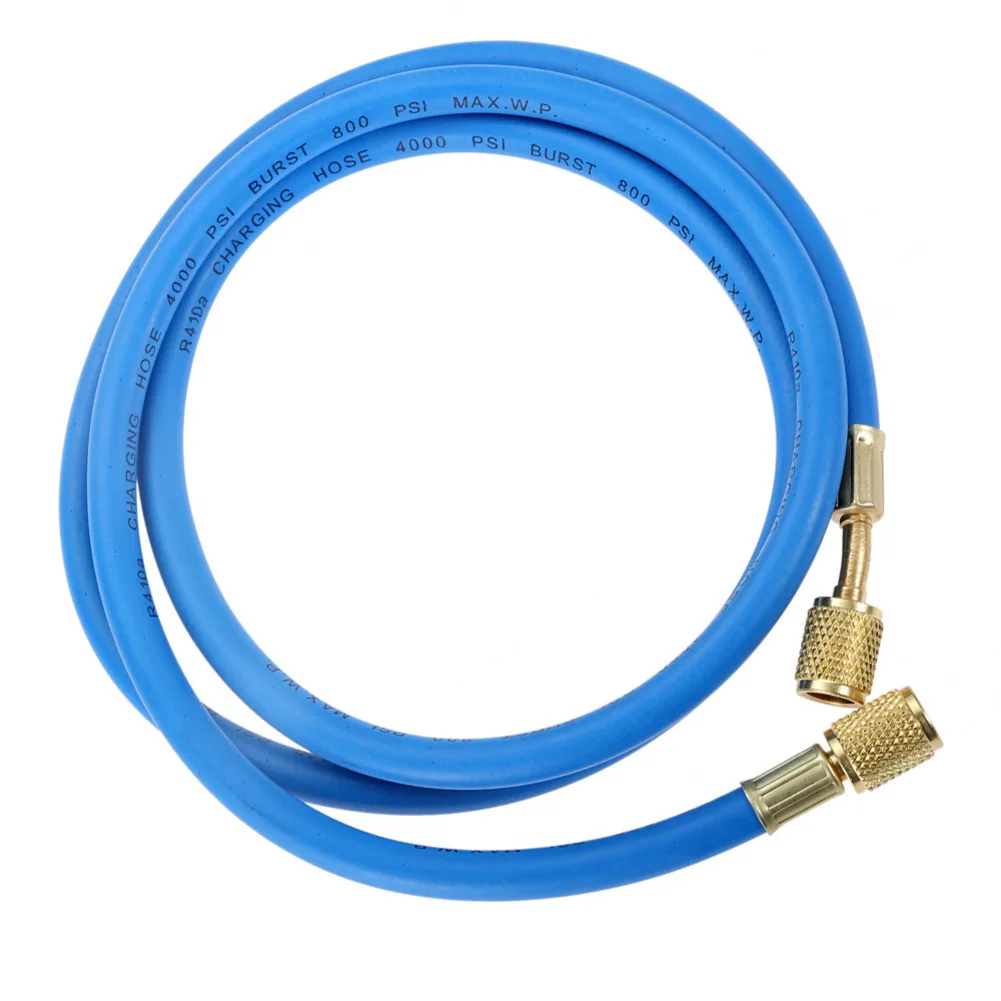 

R410A R22 R134A R502 Шланг для заправки холодильного оборудования переменного тока R410A Шланги для зарядки переменного тока 60 дюймов R410A Шланг для зарядки HVAC со шлангом SAE 1/4 дюйма