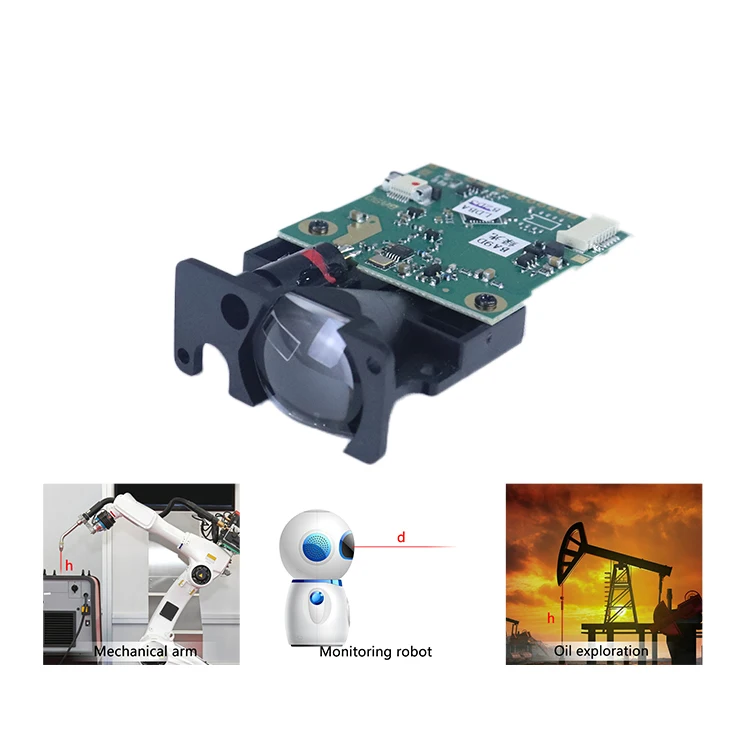 Industrial Laser Distance Sensor Strong Laser Beam Green Underwater Depth Sensor 30 Meter Range 520nm Blind Spot Distance Sensor
