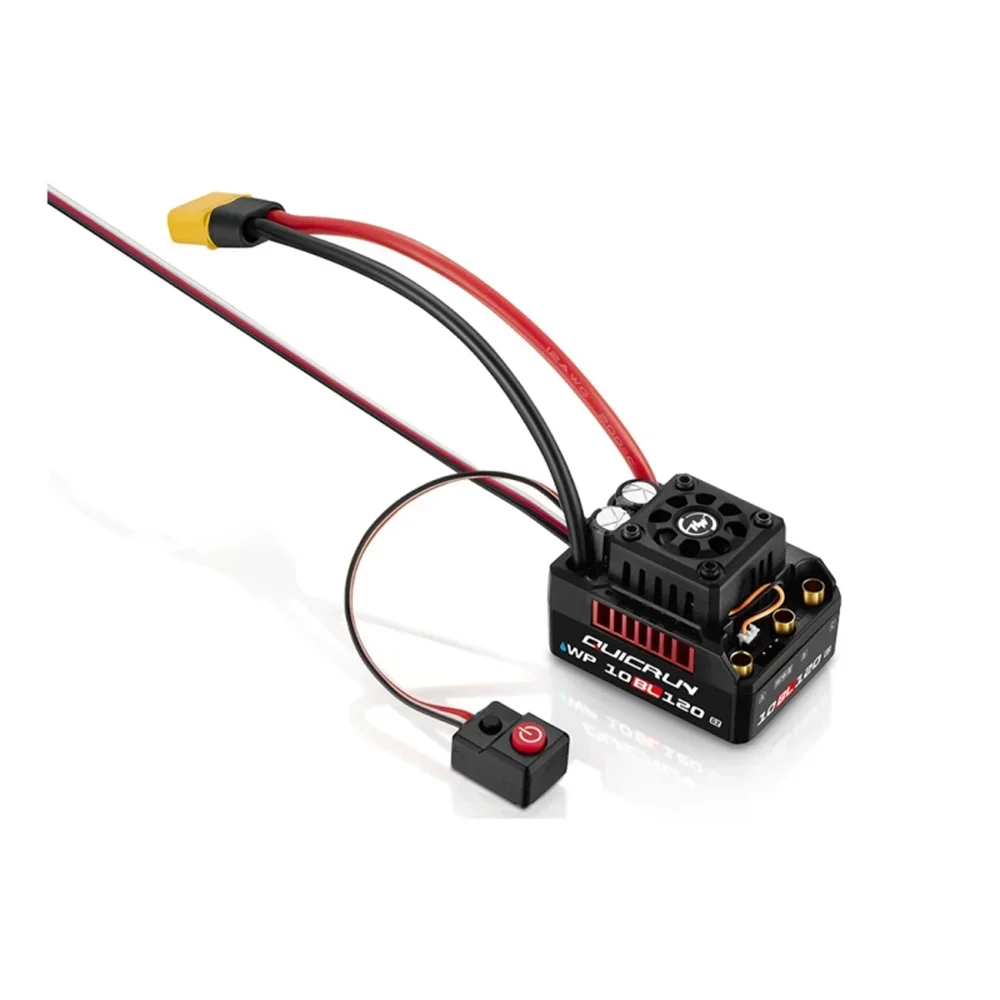 SkyCityFPV HobbyWing QuicRun WP 10BL120 G2 120A ESC 3652 3660 G2 모터 브러시리스 콤보 1/10 RC 모델 자동차 버기 레이싱 액세서리