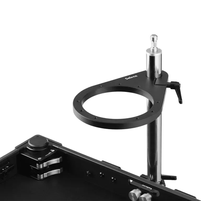 Selens Bowl Adapter Bowl Mount Kit 360°Rotationb & Height Adjustable Work with 75/100/150mm Bowl for Selens Cart Workstation