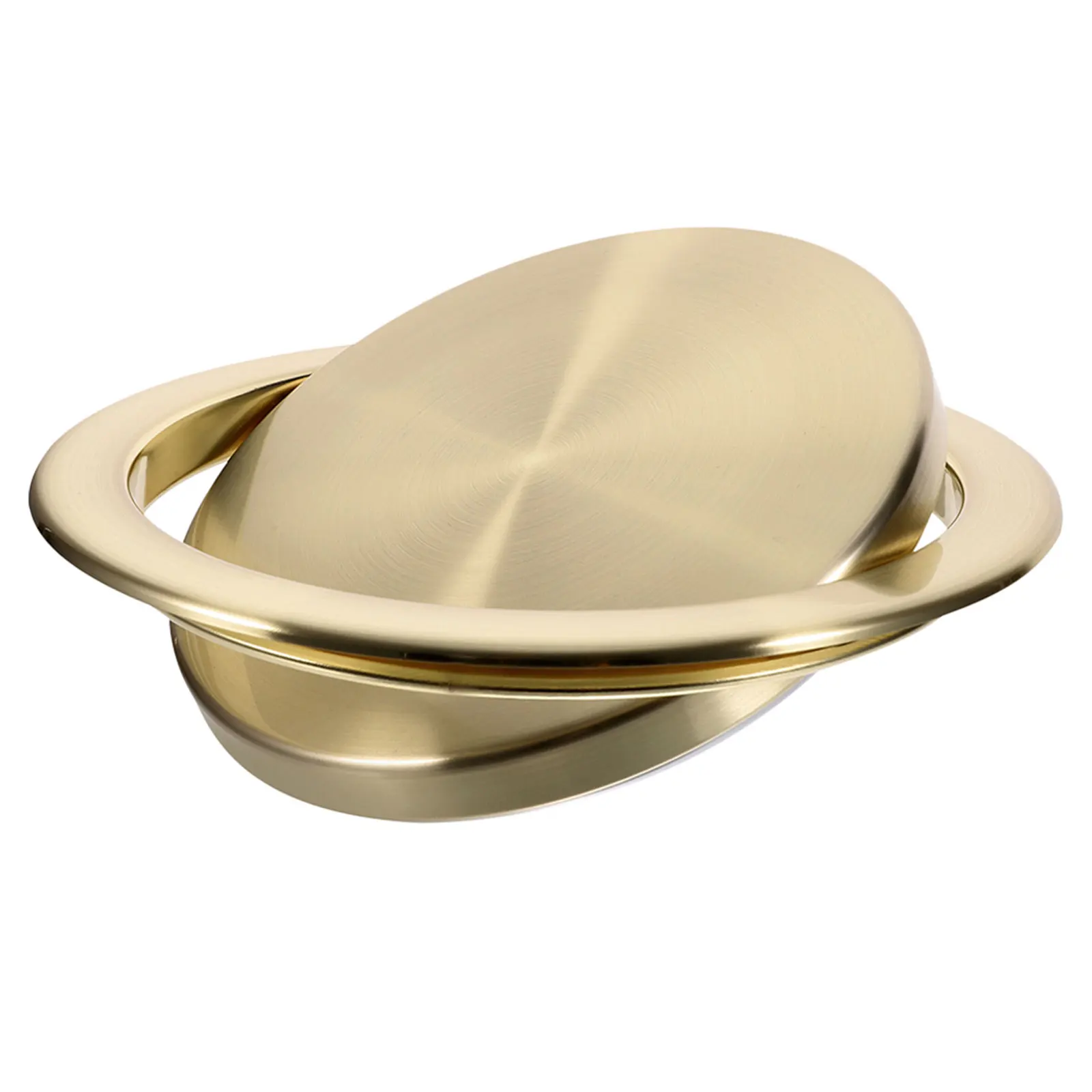 빌트인 카운터탑 쓰레기통 뚜껑 스테인리스 스틸 매립형 설치 주방 욕실 악취 제어 스윙 웨이스트 슈트 커버