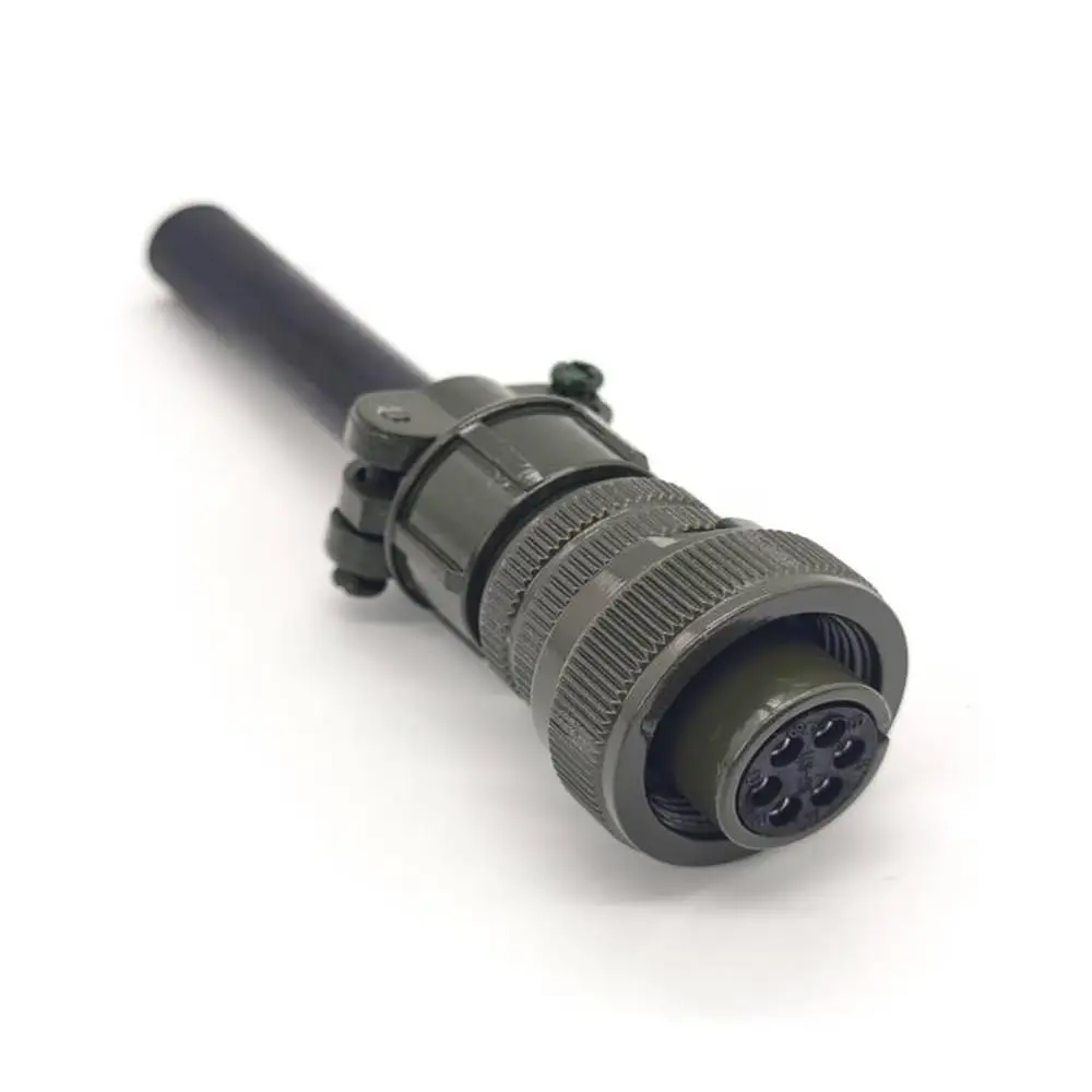 6 Way MIL-DTL-5015 Circular Plug 14 Shell Female Socket Aviation Industrial Round Electrical Cable Connector