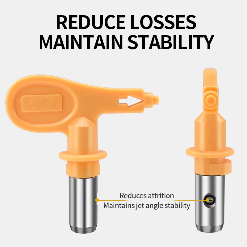 1Set  Airless Paint Sprayer Tip 517 and Airless Spray Filter For Airless Sprayer Spraying Machine Parts