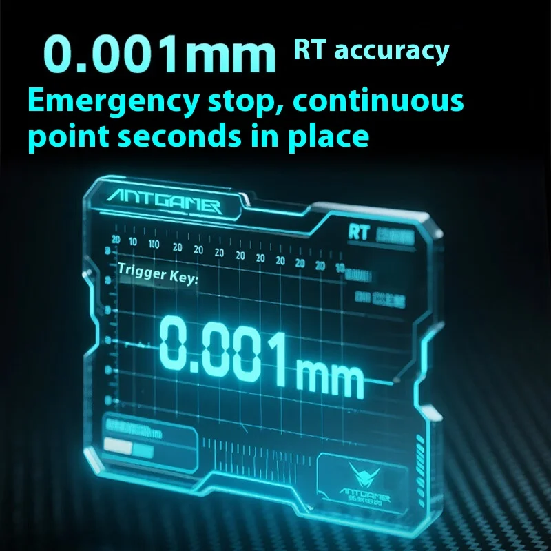 ANTGAMER AGK68 홀 효과 게임용 키보드 자기 TTC 스네이크 스위치 지원 0.001mm 신속한 트리거 256K 스캔 속도 ADC Drict Link