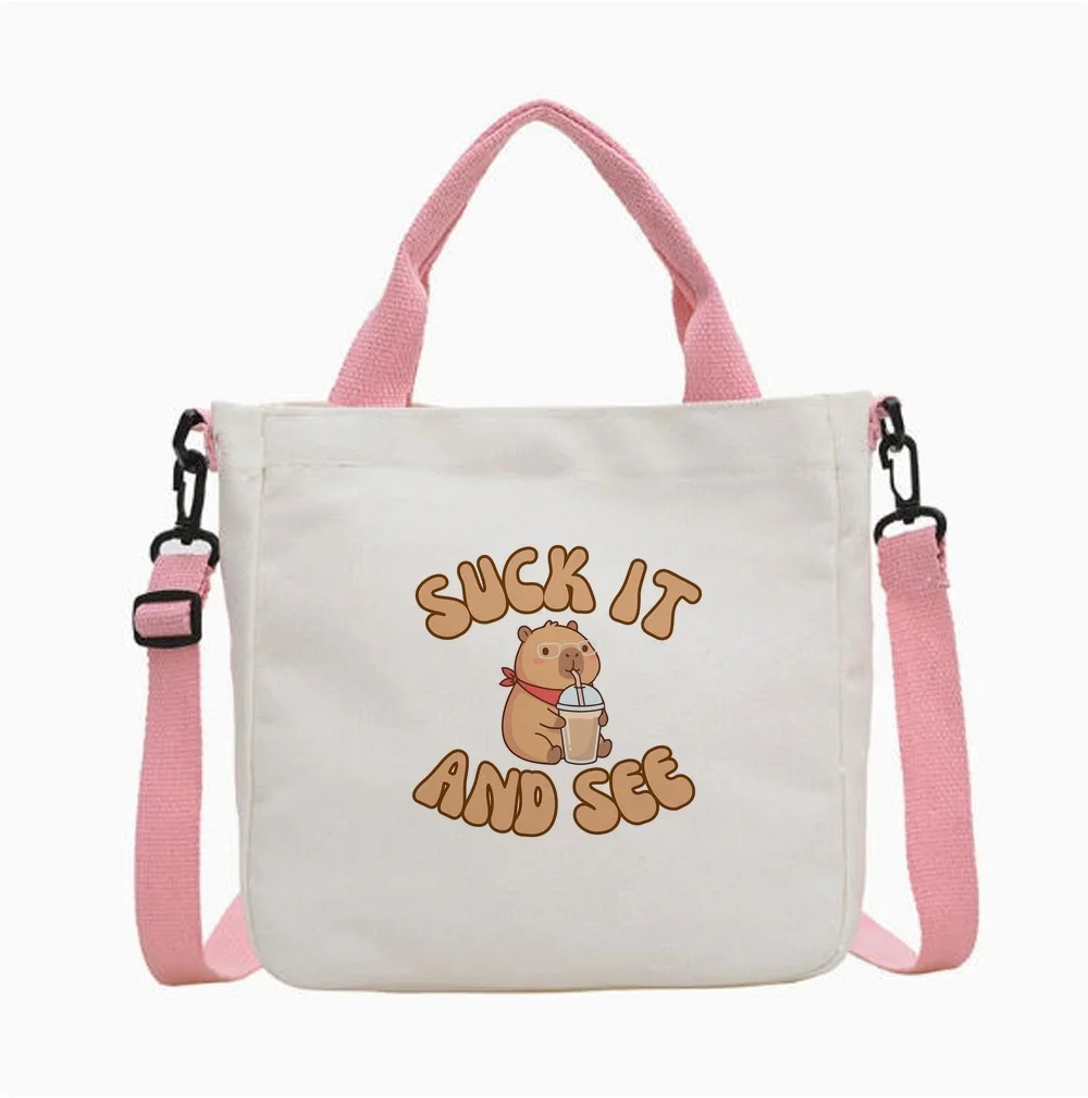 Capybara tote bag shopper einkaufstasche torba na zakupy totebag y2k femme