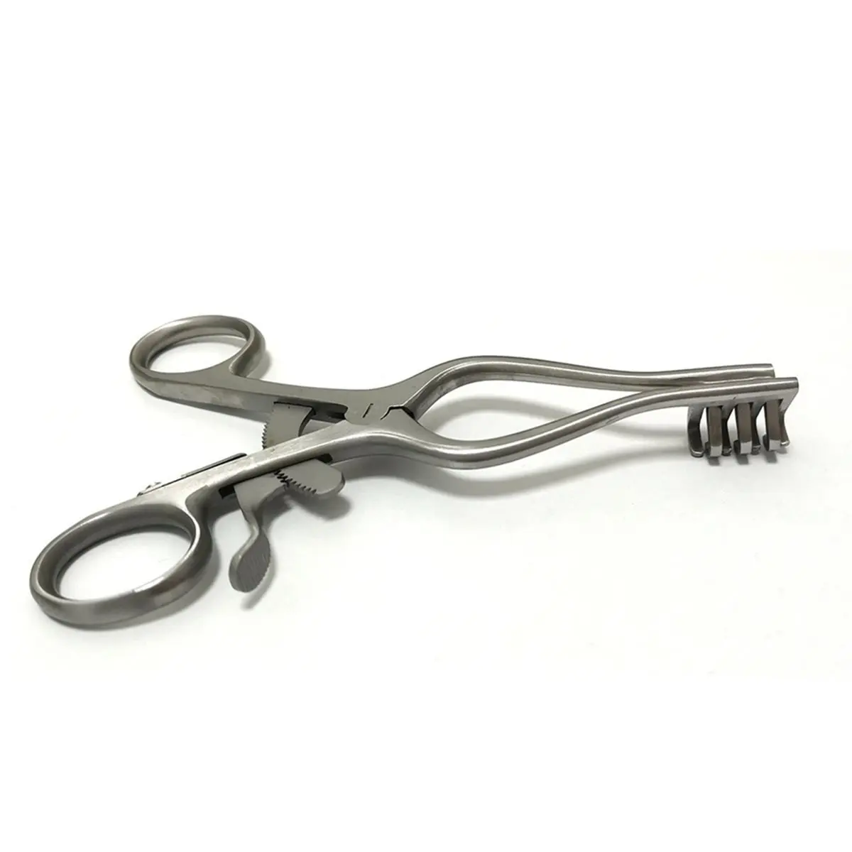 【Like】  14cm Spreader Elbow Expansion Forceps Dilator Mastoid Spreader Adjustable Automatic Fixation Multi-Hook Skin Retractor