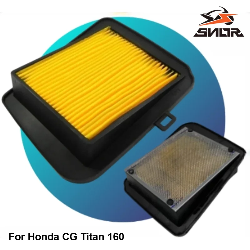 SNOR Motorcycle Air Filter For Honda CG Titan 160 Engine Air Cleaner Replacement Air Filter