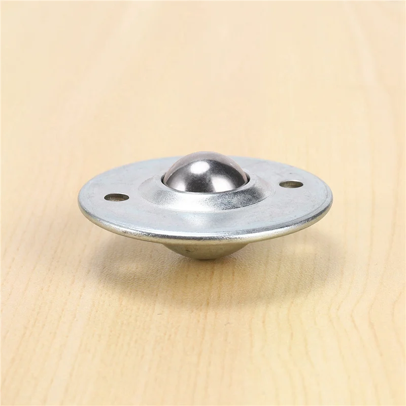 ABGR-24Pcs CY-16B 5/8 بوصة تحمل وحدة نقل شفة الكرة الدوارة الفولاذية