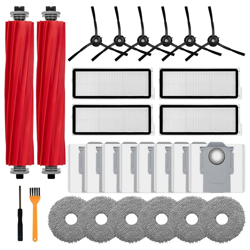 A74G-فراغ روبوت التنظيف استبدال طقم قطع غيار ل Roborock Qrevo S/Qrevo Pro/Qrevo Plus/Qrevo-Maxv الملحقات