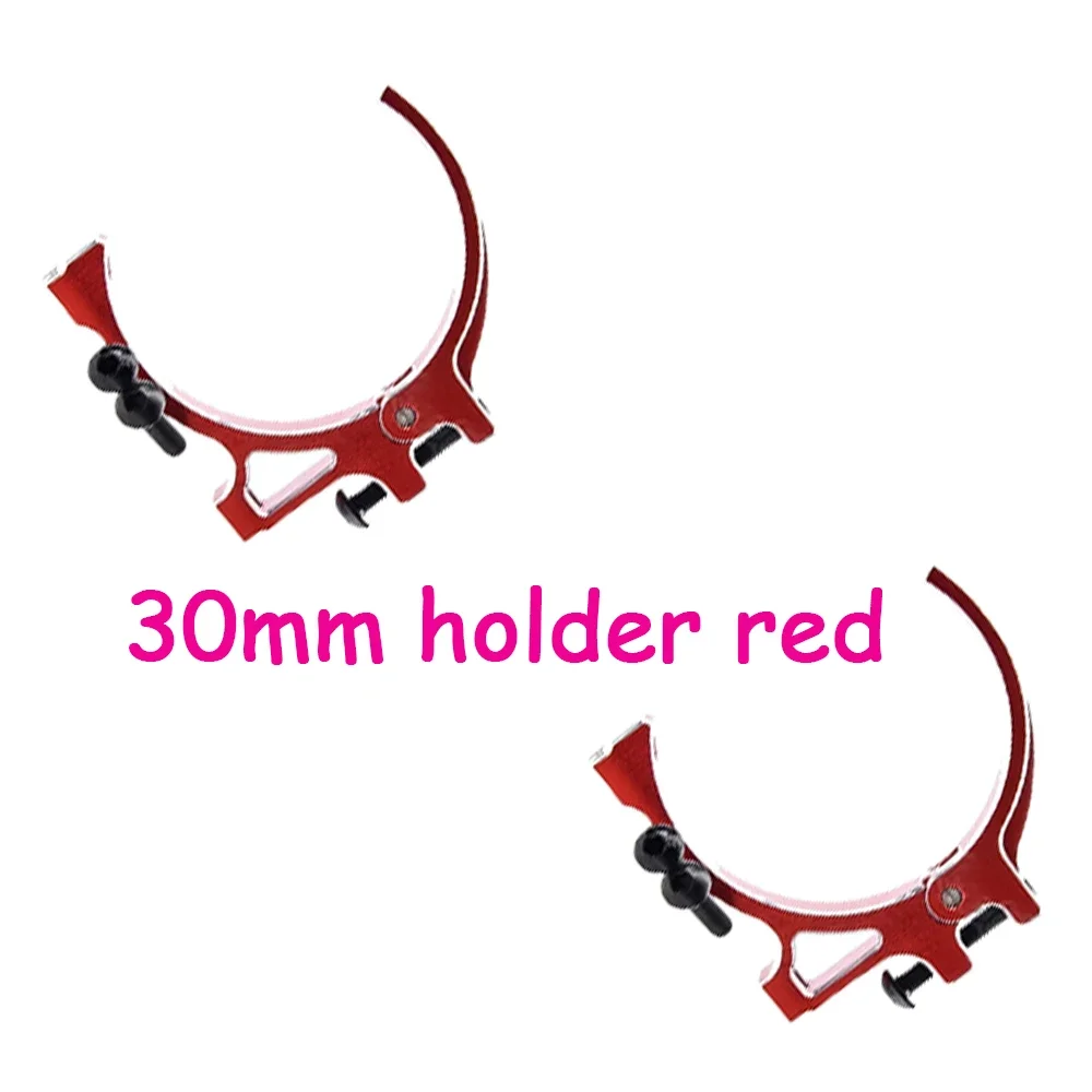 Ventilador de refrigeración de 2 piezas para coche teledirigido, cubierta de Metal para Motor sin escobillas, 25/30/35/40/50mm, disipación de calor de cohete