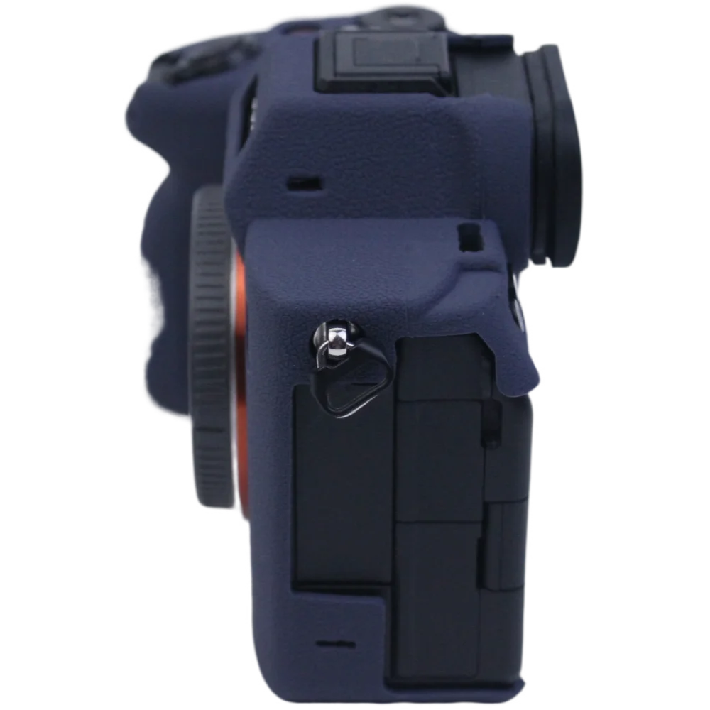 Silikon-Kameratasche passend für Sony ILCE-7M4 A7 IV A7IV A7M4 Zubehör Schutztasche