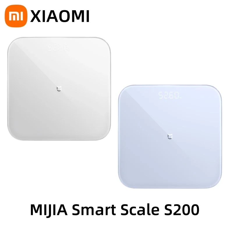 

Xiaomi Mijia Scale S200 High Precision Sensor Balance Test Weight Report LED Screen Multifunctional Smart Scale Work for Mihome