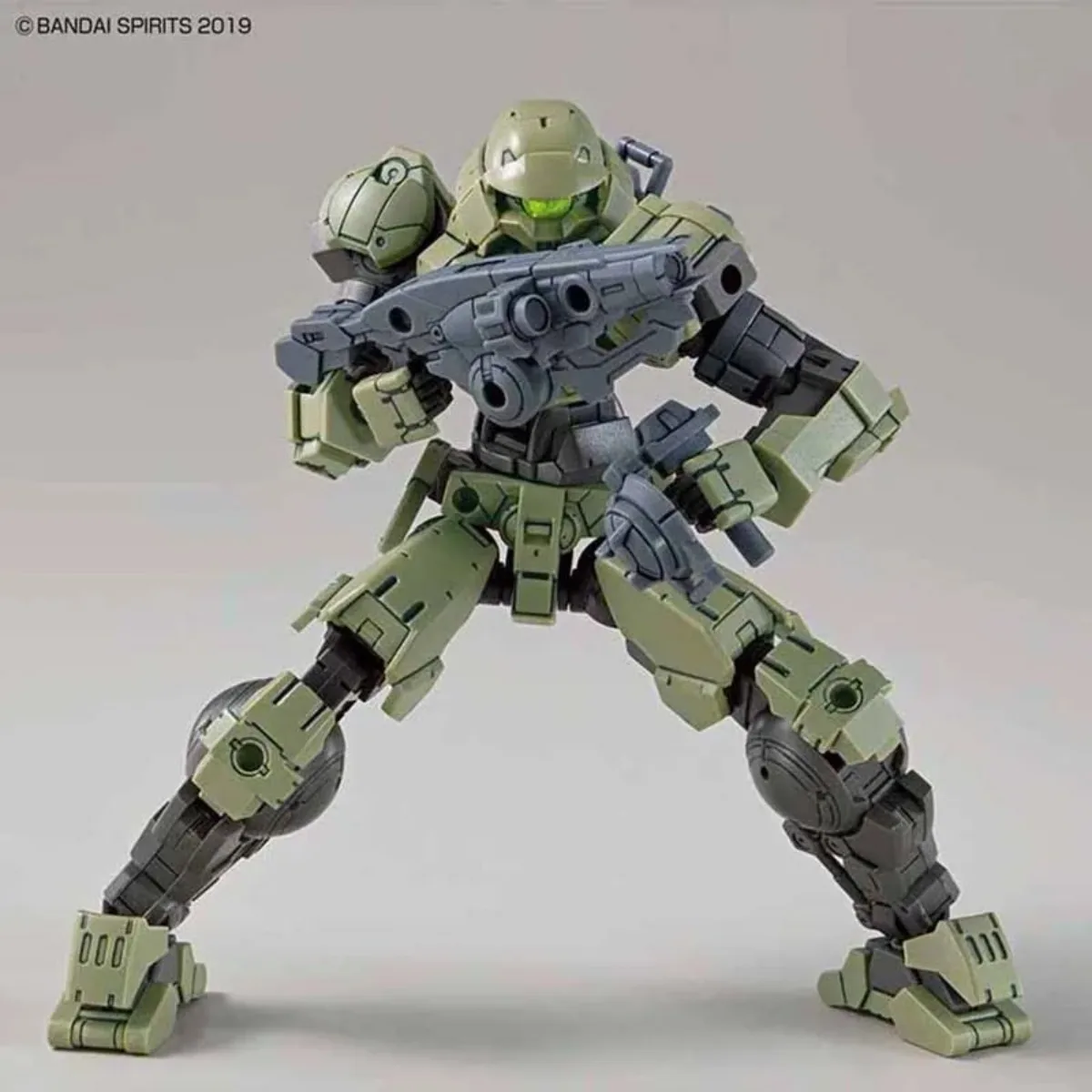 Oryginalny model do składania Bandai 30MM Porta Nova Green Space Gray, figurka akcji, zestaw modelarski, prezent dla dzieci, ręcznie robiony model.