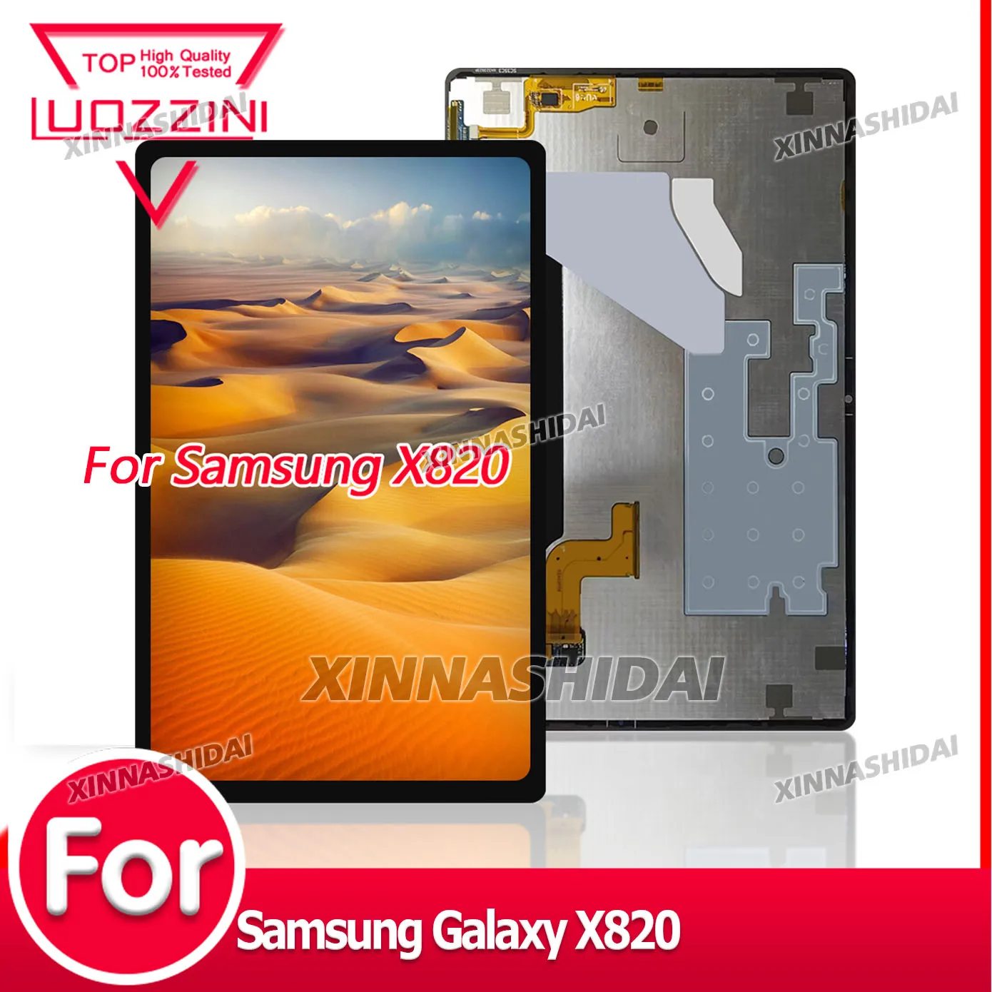 AAA Quality For Samsung Galaxy Tab X820 LCD Display Touch Panel Screen Glass Digitizer Assembly Replacement For Samsung X820