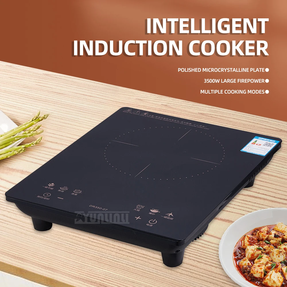 

Household High-Power Induction Cooker 3500W Intelligent Induction Cooker Portable Countertop Induction Cooker