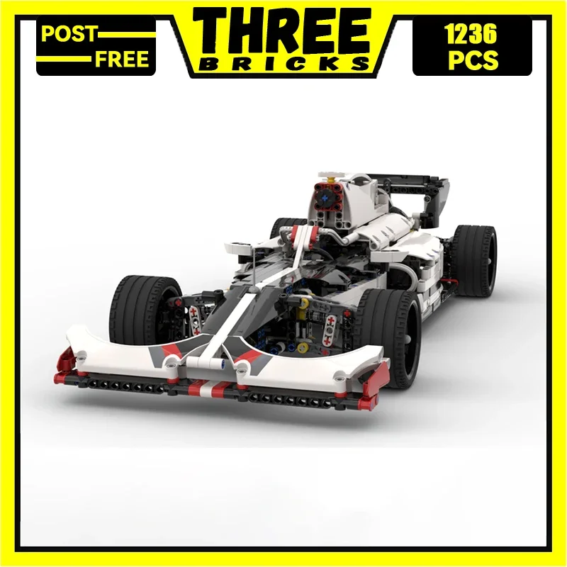 

Car Series Moc Building Blocks Classic Formula 1 Car Model Technology Bricks Legendary Sportscar DIY Toys For Kids Children