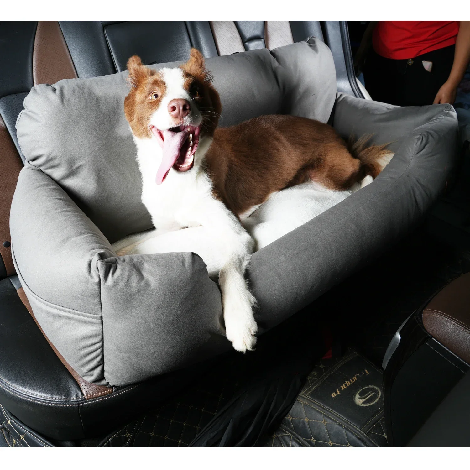 Travel Bolster Safety Large Dog Car Seat Bed for Cat Dog Beds Pet Carrier Bag Pet Backseat Cover Pet Seat Design Dog Products