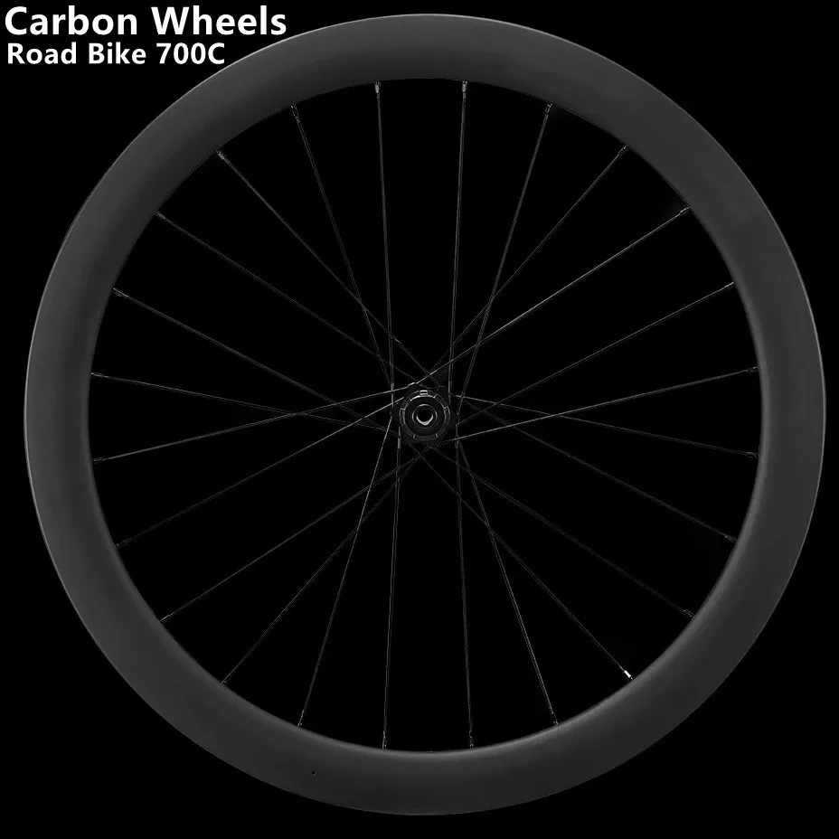 

Ratchet System Center Lock Disc Brake Super Light Carbon Wheelset 26x45mm JIt Choice Fast Shipping Road Carbon Whees 700C