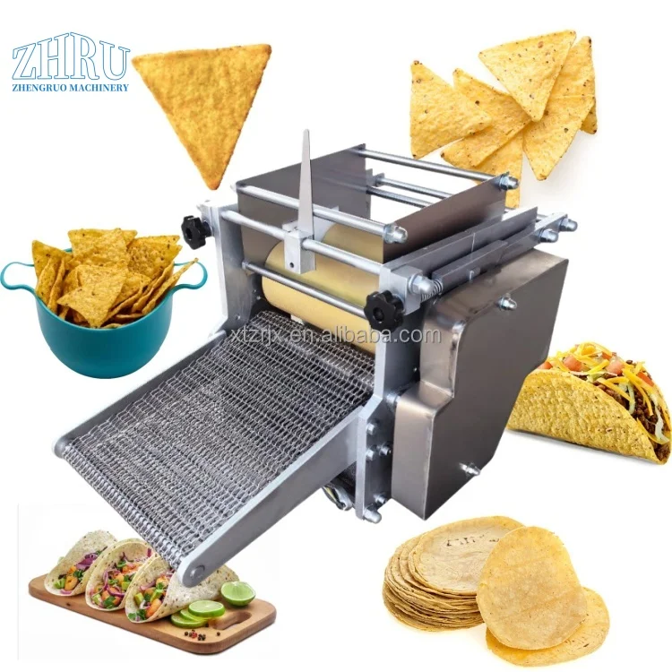 

Fully Automatic Tortilla Maker Mexican Golden Grain Product Making Machines