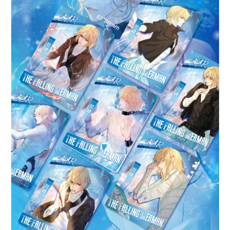 Sexy Male God ACG Anime Nude Card Collection Fold Card Limited Sale Extra Thick Double Sided A4 Size Card Uniform Abs Sexy Boys