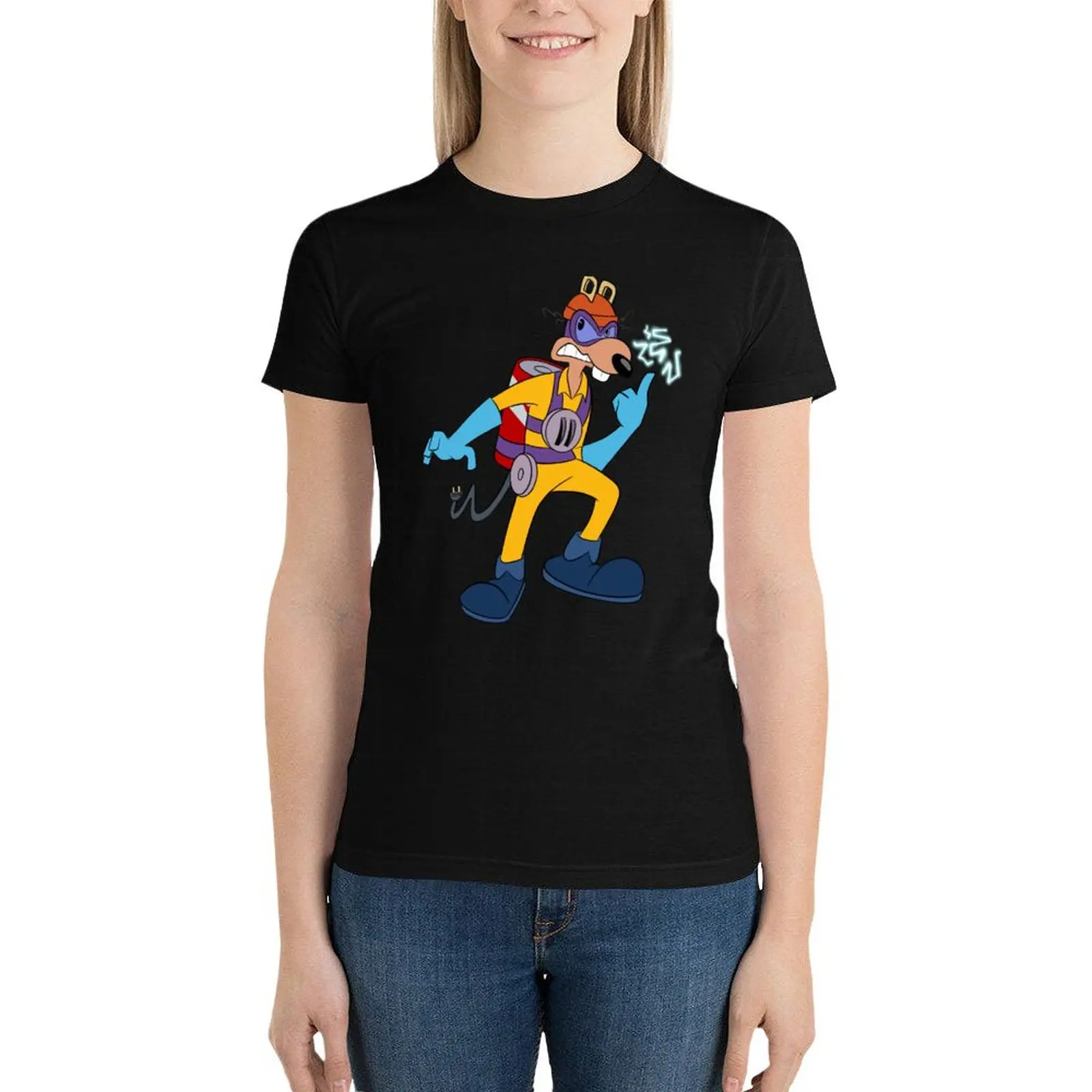 

Megavolt T-Shirt plus size tops vintage clothes tops womans clothing