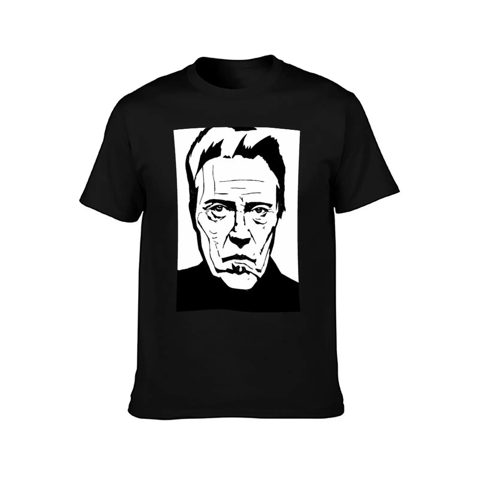 Walken - after midnight T-Shirt Simple Line Art Print Tee T-Shirt