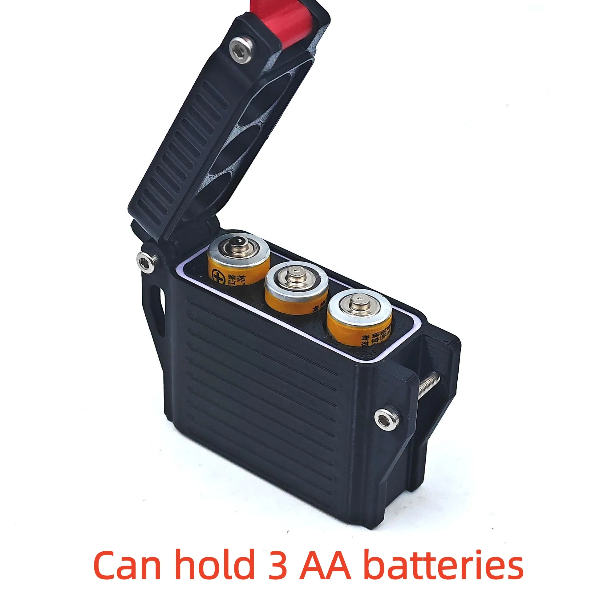 Caja de Almacenamiento Impermeable para Baterías 18650, 21700, AA, Caja de Almacenamiento Impermeable para Baterías de Herramientas de Exterior