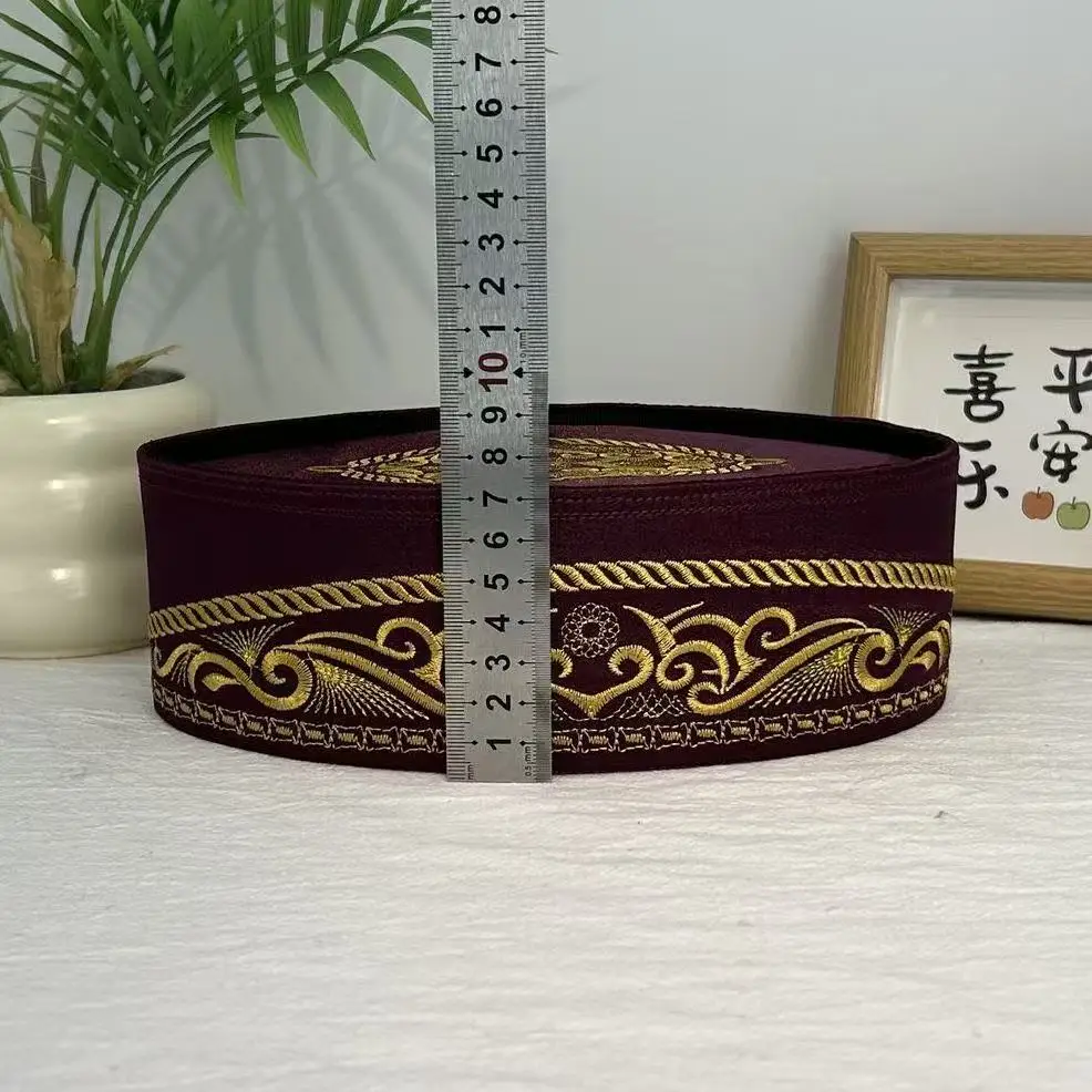 Peci Muslim Pria Pakaian Produk Pajak Turki Doa Malaysia Topi Perahu Kippa Islami Kufi Pesta Anggur Topi 03659