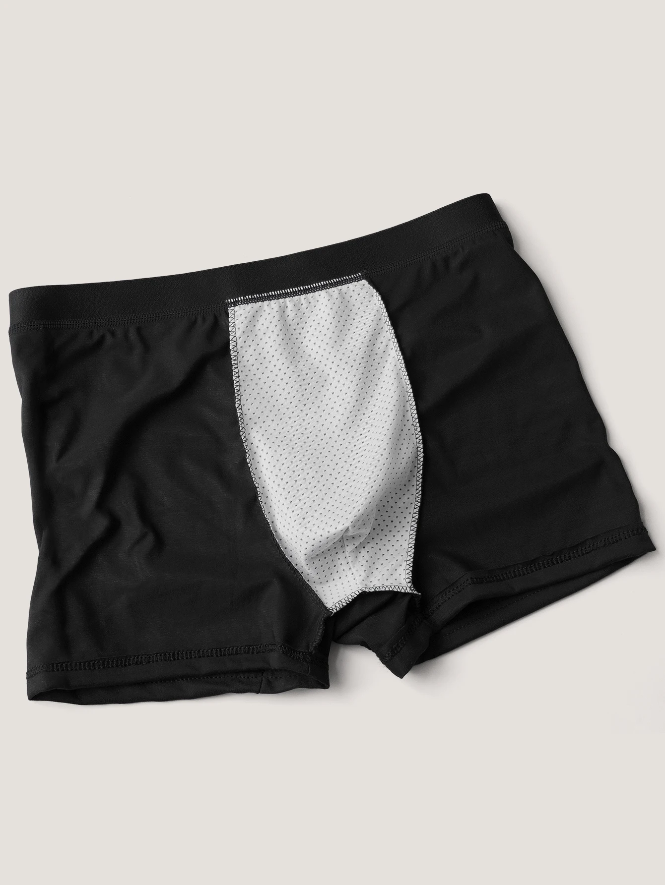 Men\'s Black Boxer Shorts With\