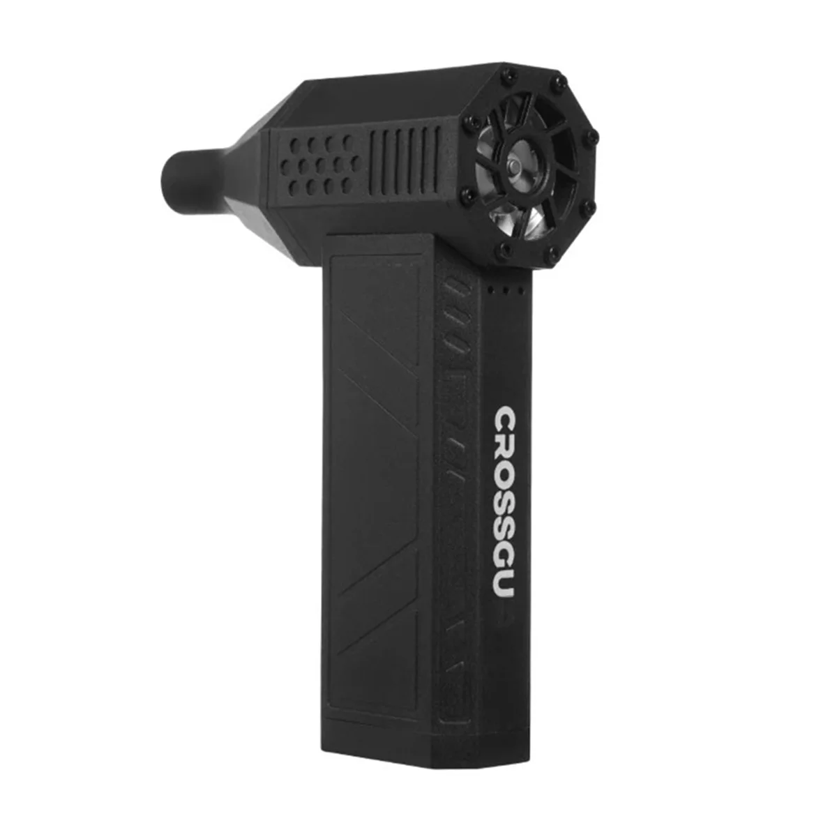 

ABAN For CROSSGUN Fan Handheld Violent Fan 4-Speed Adjustable 130000RPM with LED Lighting for Car Cleaning