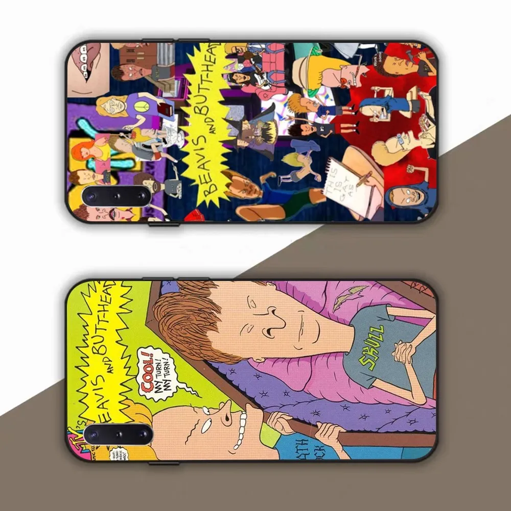 Beavis And Butthead Phone Case For Samsung Note 8 9 10 20 pro plus lite M 10 11 20 30 21 31 51 A 21 22 42 02 03