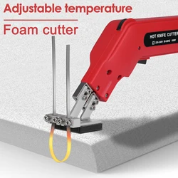 Adjustable Temperature Foam Cutter Tool Machine Groove Styrofoam Slotting Plate Carving Foam Heating Knife Polystyrene Hot Knife