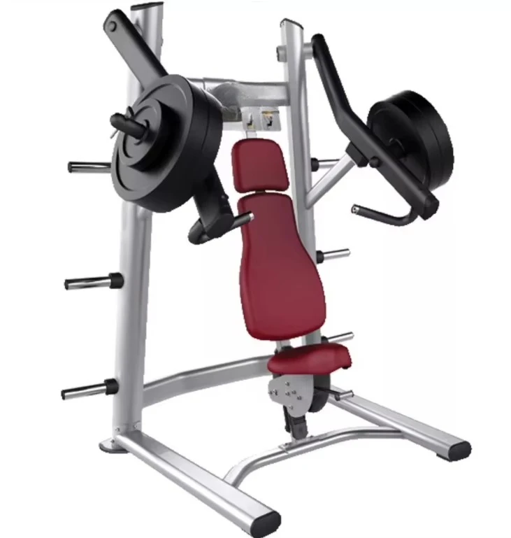 Factory Full Set of New Gym Equipment Seated Muscle Training Free Weights Incline Chest Press Machine