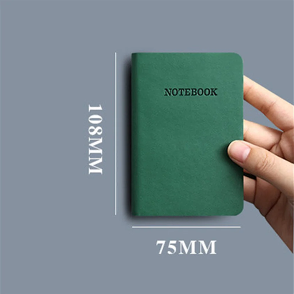 Imagem -06 - Portátil Pocket Notepad Mini Notebook Agenda Organizer Escritório Escola Papelaria Suprimentos Planejador Memo Diário Semana Mês a7 1pc