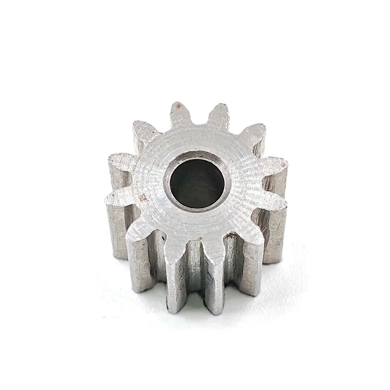 0.8M 12T Gear Plain Carbon Steel OD 11.2mm 12 Teeth Width 8mm Metal Pinion 123A 124A 125A 123.17A