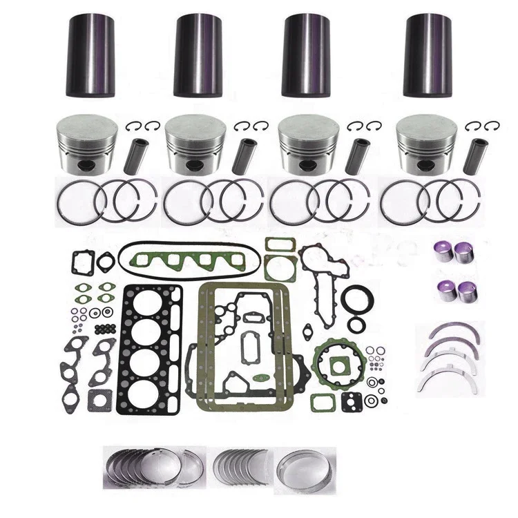 Machinery Engine Parts V3300 Engine Rebuild Kits For Kubota