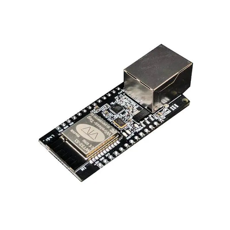 WT32-ETH01 WIFI+Bluetooth RJ45 Gateway 2-in-1 Embedded Ethernet Module Serial Port Transparent Transmission
