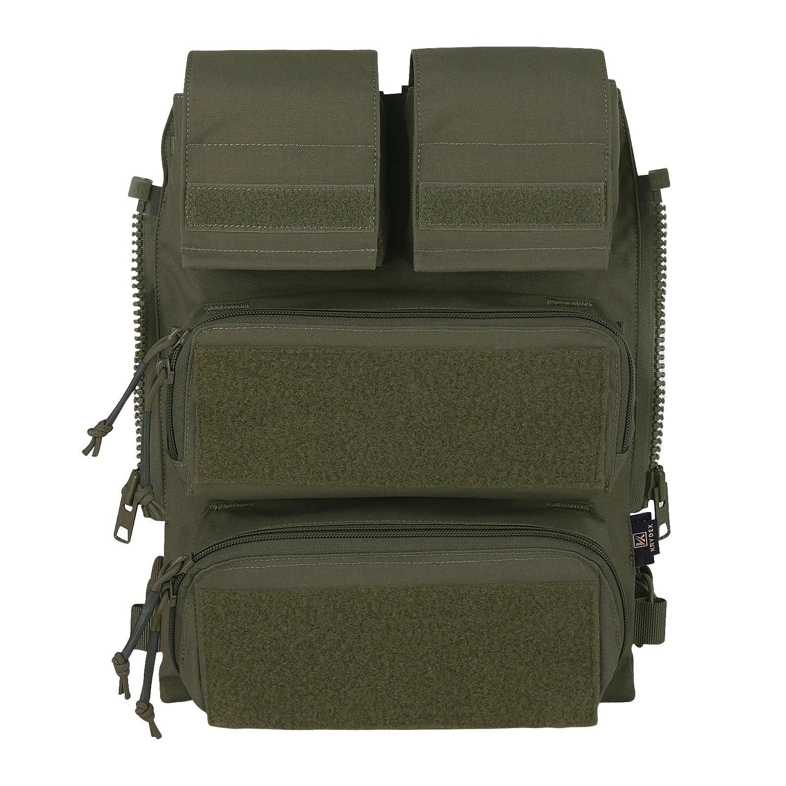 KRYDEX Tactische Modulaire Achterpaneel Rugzak Zip Op Molle Buideltas Met Mag Pouch voor AVS JPC 2.0 CPC Vest Jacht Accessoires - afbeelding 2