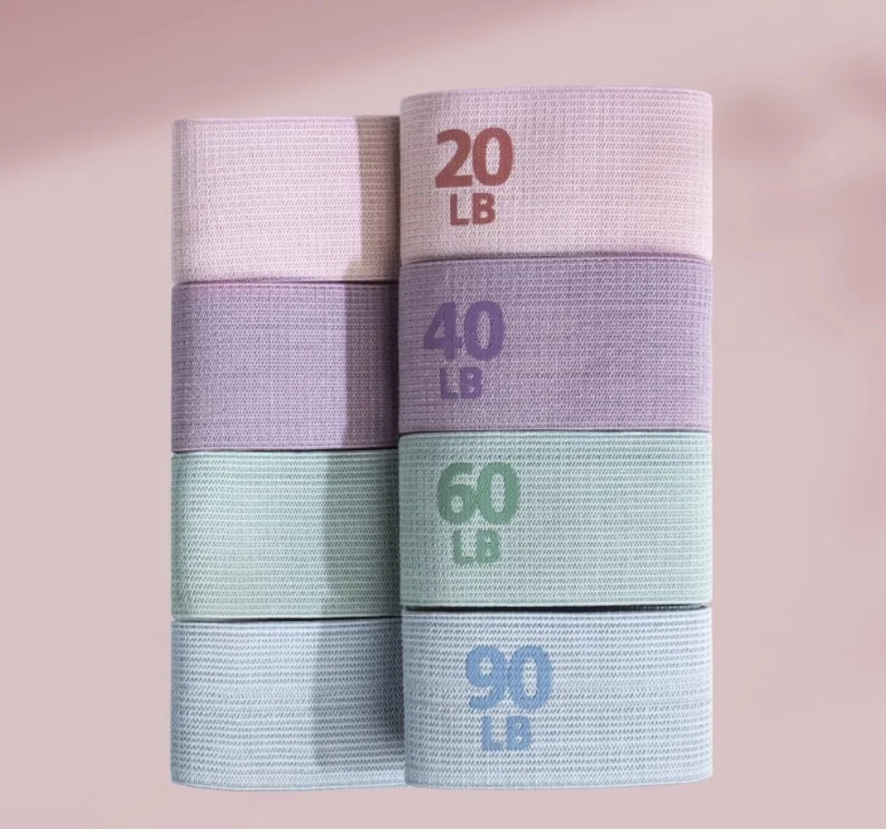 

Fabric Elastic Bands Fitness Resistance Bands Yoga Pilates Hip Circle Expander Bands Gym Training Loops Yoga Workout Equipment